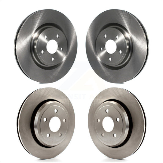 [Avant + Arrière] Kit de Disque de frein pour Jeep Grand Cherokee Dodge Durango K8-101214 par Top Quality