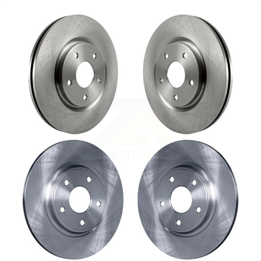 [Avant + Arrière] Kit de Disque de frein pour Dodge Grand Caravan Journey Chrysler Town & Country Ram C/V Volkswagen Routan K8-101215 par Top Quality