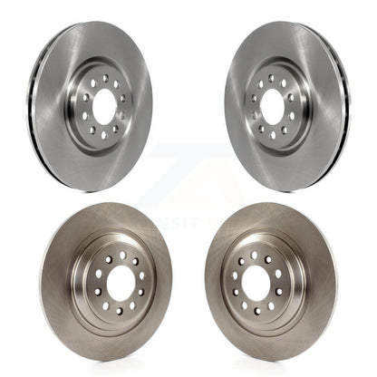 [Avant + Arrière] Kit de Disque de frein pour 2014-2021 Jeep Cherokee avec Dual Piston Caliper K8-101223