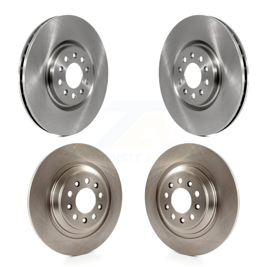 [Avant + Arrière] Kit de Disque de frein pour 2014-2021 Jeep Cherokee avec Dual Piston Caliper K8-101223