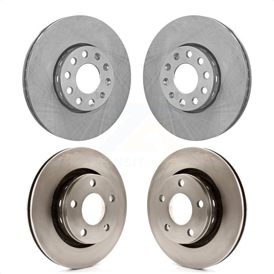 [Avant + Arrière] Kit de Disque de frein pour Volkswagen Passat K8-101253 par Top Quality