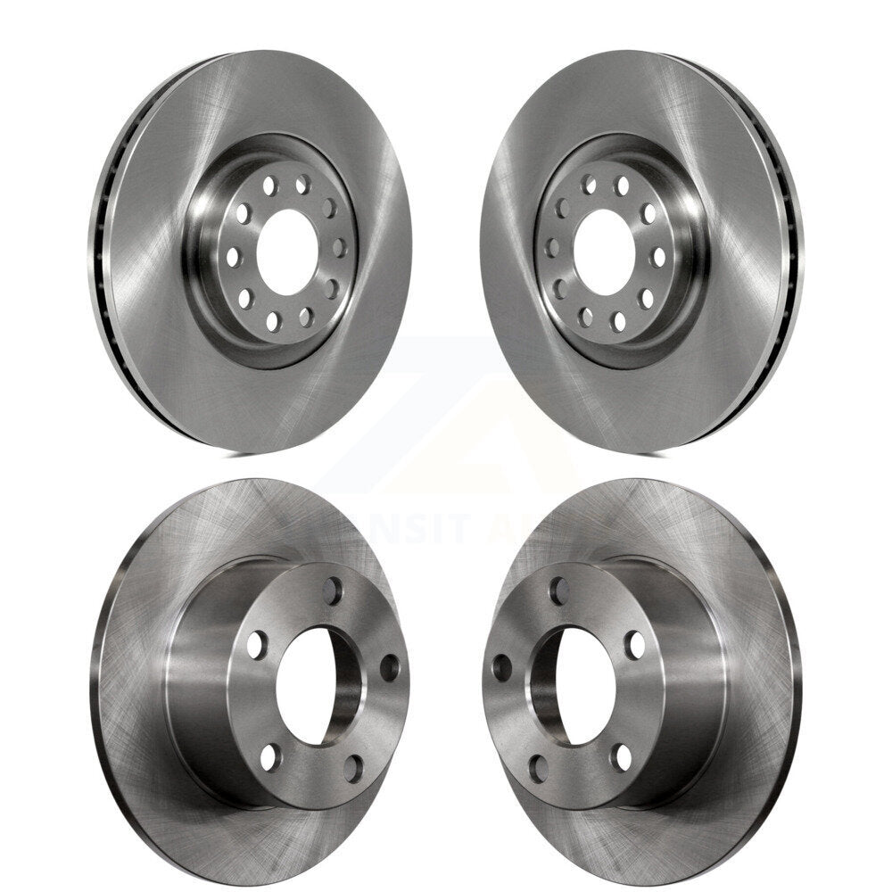 [Avant + Arrière] Kit de Disque de frein pour 2002-2004 Audi A6 avec 321mm Diameter Rotor K8-101312