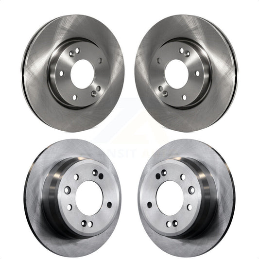 [Avant + Arrière] Kit de Disque de frein pour Hyundai Elantra Tucson Kia Sportage K8-101336 par Top Quality