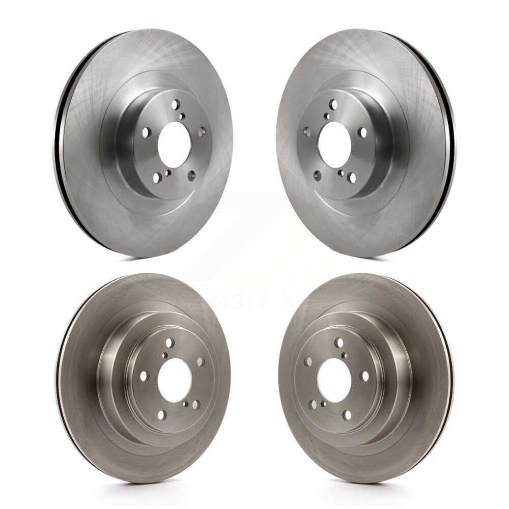 [Avant + Arrière] Kit de Disque de frein pour 2006-2007 Subaru Impreza WRX TR Limited K8-101352