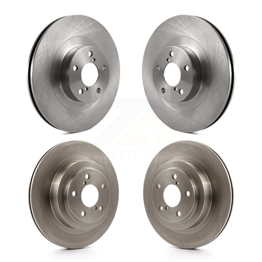 [Avant + Arrière] Kit de Disque de frein pour 2006-2007 Subaru Impreza WRX TR Limited K8-101352