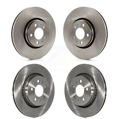 [Avant + Arrière] Kit de Disque de frein pour 2003-2014 Volvo XC90 avec 316mm Diameter Rotor K8-101378