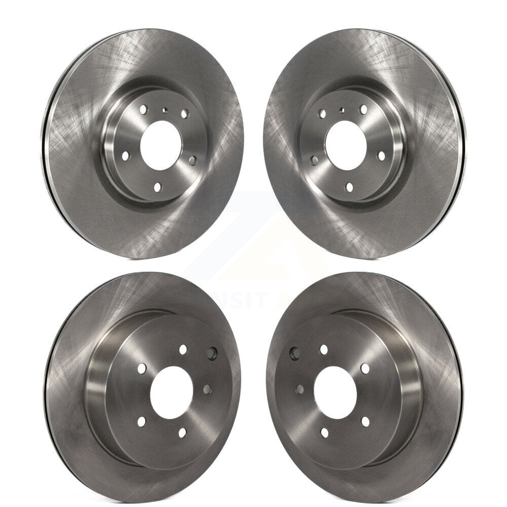 [Avant + Arrière] Kit de Disque de frein pour Nissan Murano INFINITI M37 QX70 Q70 Q70L M56 M35h K8-101392