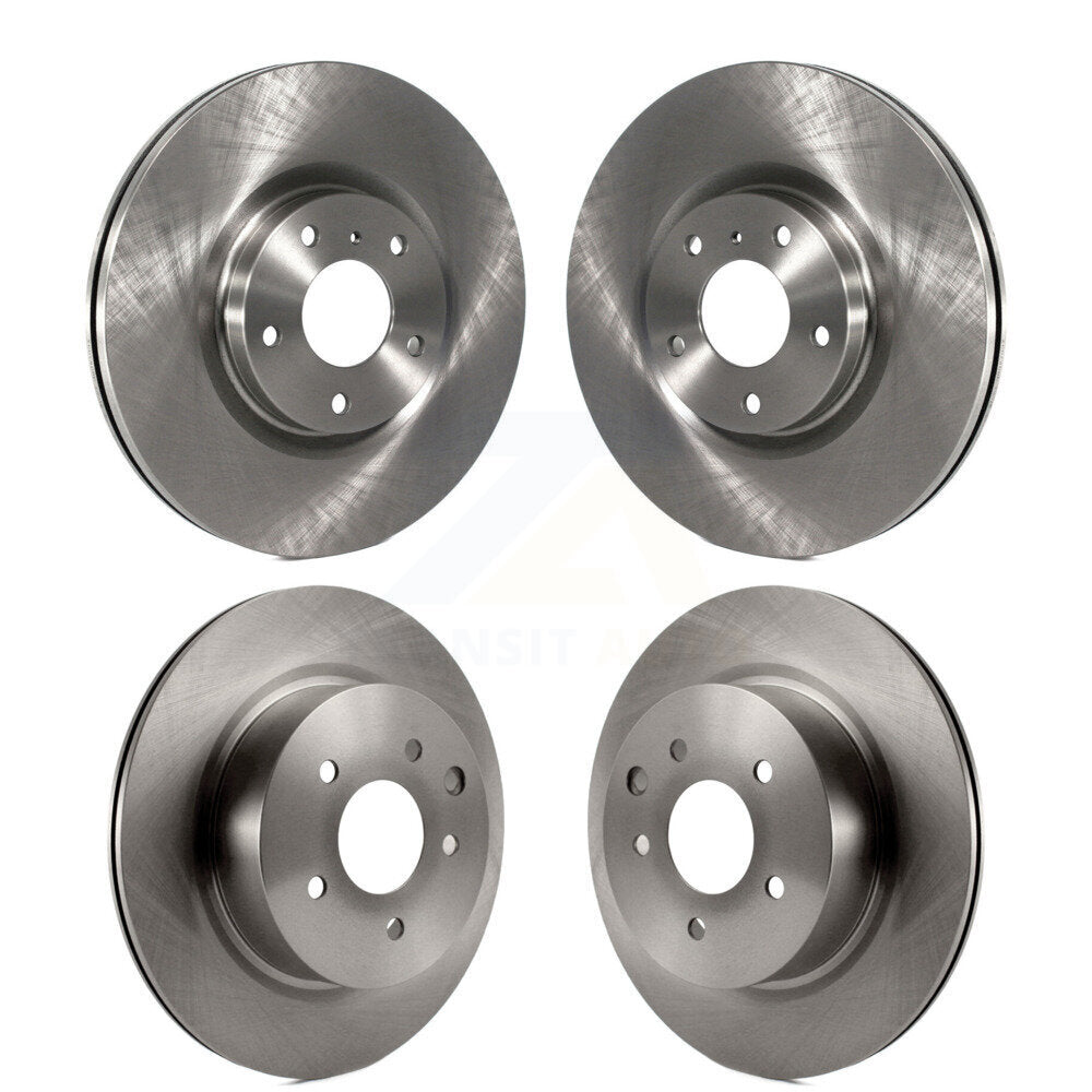 [Avant + Arrière] Kit de Disque de frein pour Nissan INFINITI Maxima G37 G35 M35 350Z EX35 370Z G25 M45 Q40 QX50 EX37 K8-101393
