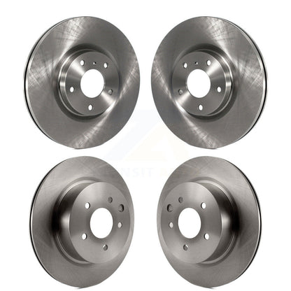 [Avant + Arrière] Kit de Disque de frein pour Nissan INFINITI Maxima G37 G35 M35 350Z EX35 370Z G25 M45 Q40 QX50 EX37 K8-101393