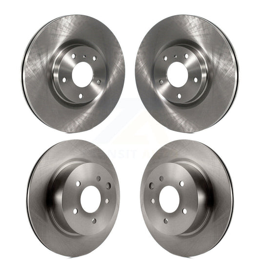 [Avant + Arrière] Kit de Disque de frein pour Nissan INFINITI Maxima G37 G35 M35 350Z EX35 370Z G25 M45 Q40 QX50 EX37 K8-101393
