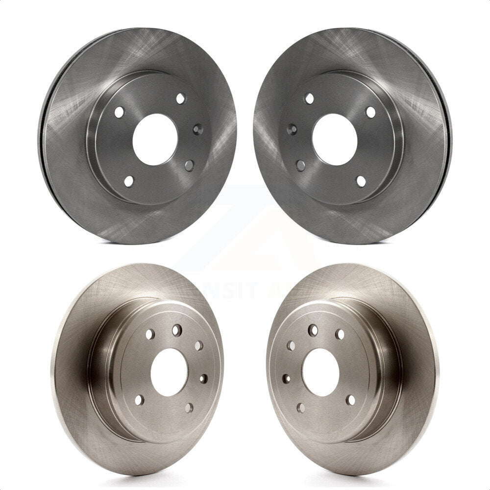 [Avant + Arrière] Kit de Disque de frein pour 2004-2006 Chevrolet Optra avec 276mm Diameter Rotor K8-101400 par Top Quality