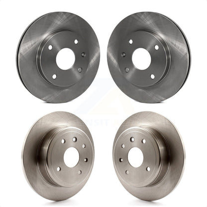 [Avant + Arrière] Kit de Disque de frein pour 2004-2006 Chevrolet Optra avec 276mm Diameter Rotor K8-101400 par Top Quality