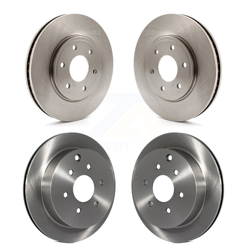 [Avant + Arrière] Kit de Disque de frein pour Nissan Frontier Suzuki Equator 2.5L K8-101413