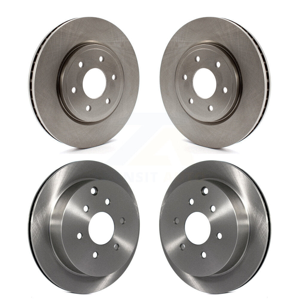 [Avant + Arrière] Kit de Disque de frein pour Nissan Frontier Xterra Suzuki Equator K8-101414