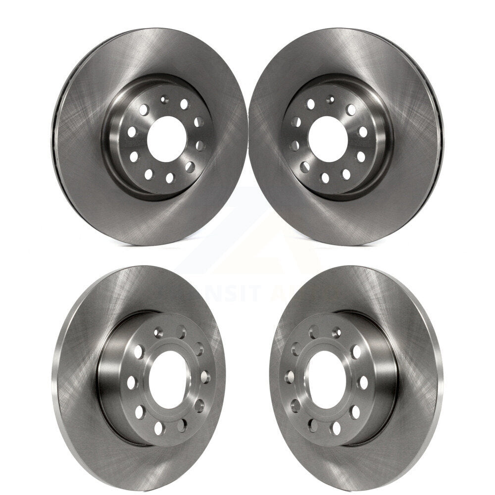 [Avant + Arrière] Kit de Disque de frein pour 2008 Audi A3 Quattro K8-101420