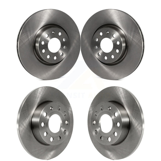 [Avant + Arrière] Kit de Disque de frein pour 2008 Audi A3 Quattro K8-101420