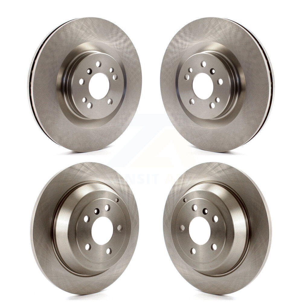 [Avant + Arrière] Kit de Disque de frein pour 2007-2009 Mercedes-Benz ML320 avec 350mm Diameter Rotor K8-101435
