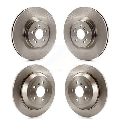 [Avant + Arrière] Kit de Disque de frein pour 2007-2009 Mercedes-Benz ML320 avec 350mm Diameter Rotor K8-101435
