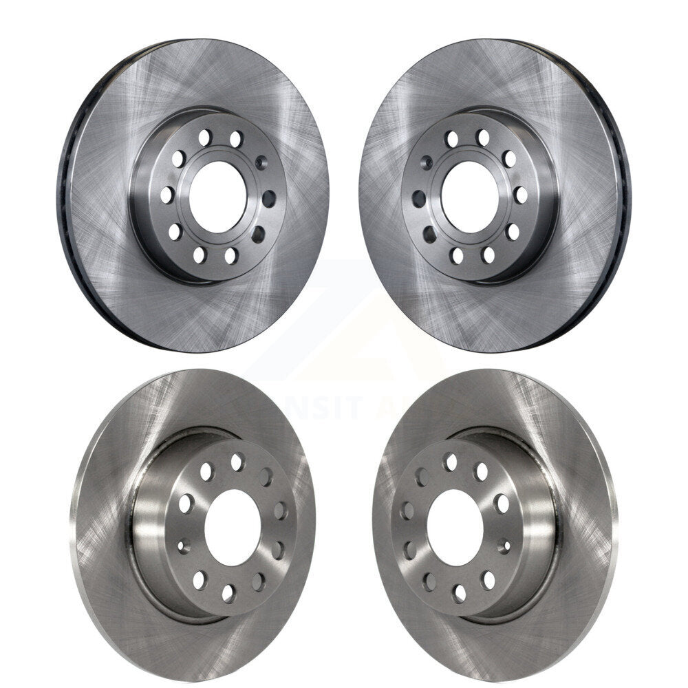[Avant + Arrière] Kit de Disque de frein pour Volkswagen Audi Beetle A3 Golf SportWagen Quattro e-Golf Taos K8-101443