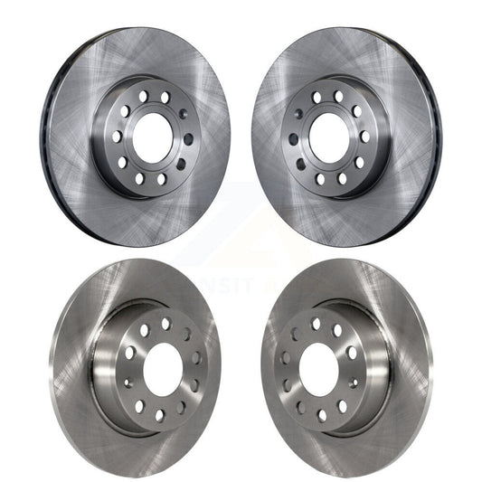 [Avant + Arrière] Kit de Disque de frein pour Volkswagen Audi Beetle A3 Golf SportWagen Quattro e-Golf Taos K8-101443