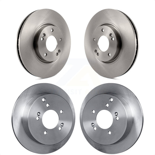 [Avant + Arrière] Kit de Disque de frein pour Hyundai Tucson Kia Sportage K8-101445 par Top Quality