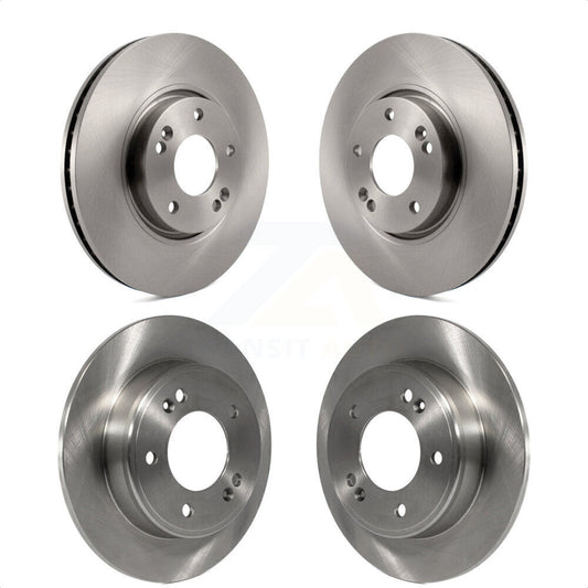 [Avant + Arrière] Kit de Disque de frein pour Kia Forte Hyundai Veloster Forte5 Koup K8-101449 par Top Quality