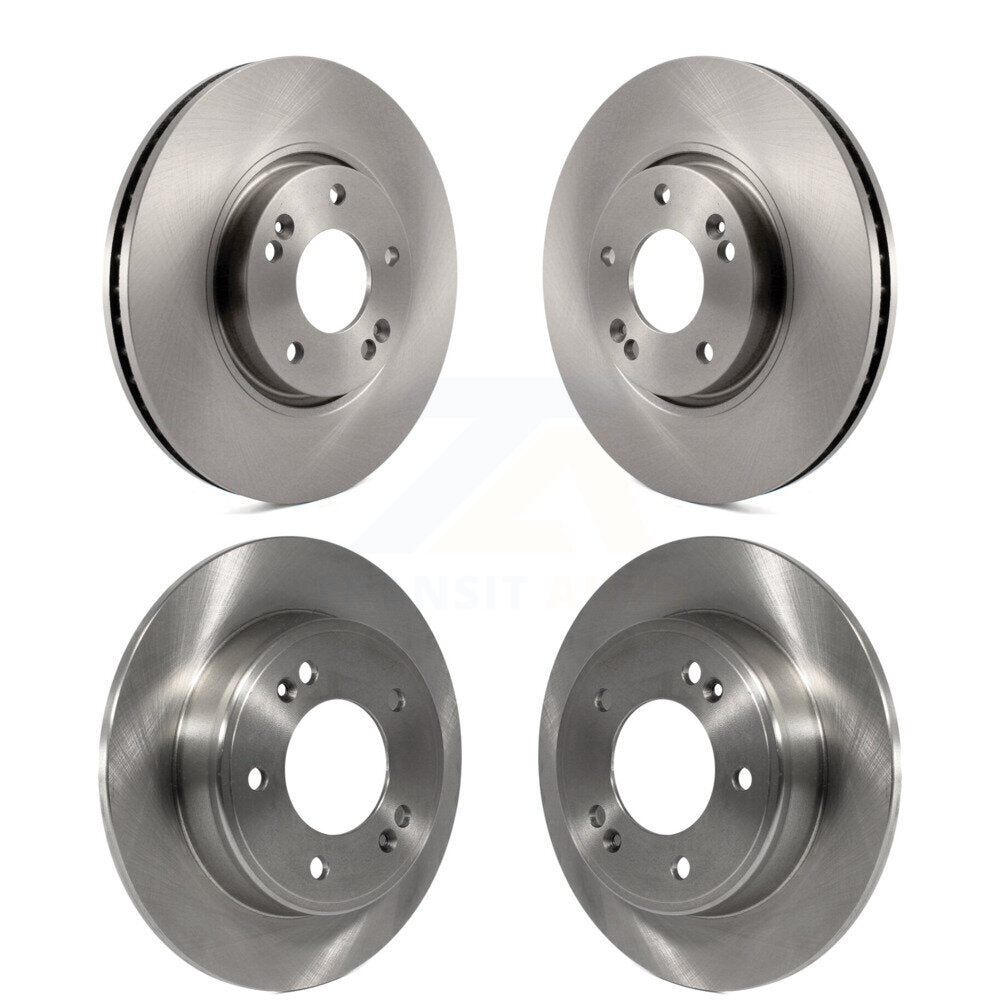 [Avant + Arrière] Kit de Disque de frein pour Kia Forte Hyundai Veloster Forte5 Koup K8-101449