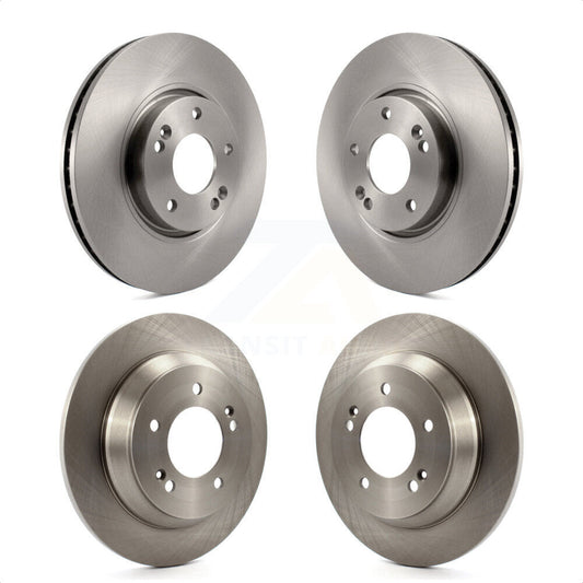 [Avant + Arrière] Kit de Disque de frein pour 2014-2017 Kia Rondo K8-101451 par Top Quality