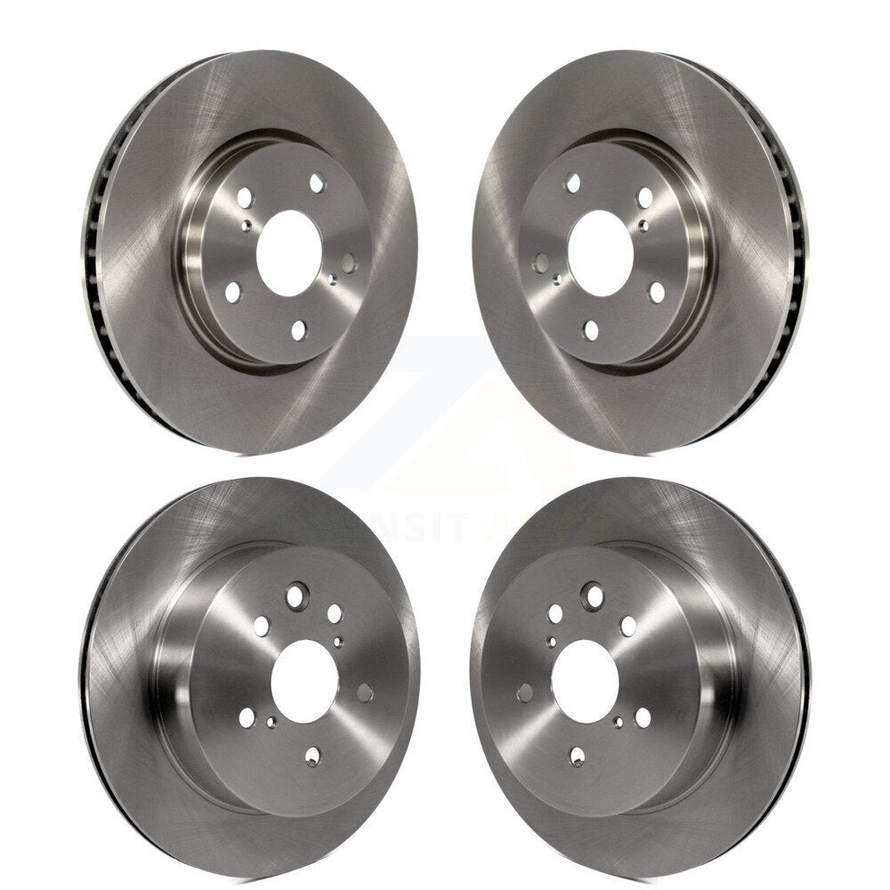 [Avant + Arrière] Kit de Disque de frein pour 2010-2013 Lexus IS250 C Vehicles Built Canadian Market K8-101472
