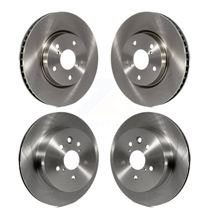 [Avant + Arrière] Kit de Disque de frein pour 2010-2013 Lexus IS250 C Vehicles Built Canadian Market K8-101472