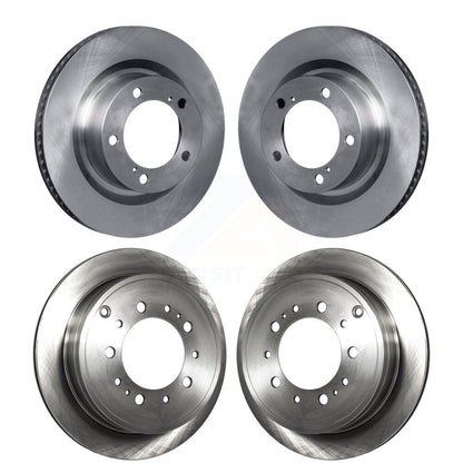 [Avant + Arrière] Kit de Disque de frein pour Toyota Tundra Sequoia Lexus LX570 Land Cruiser K8-101498