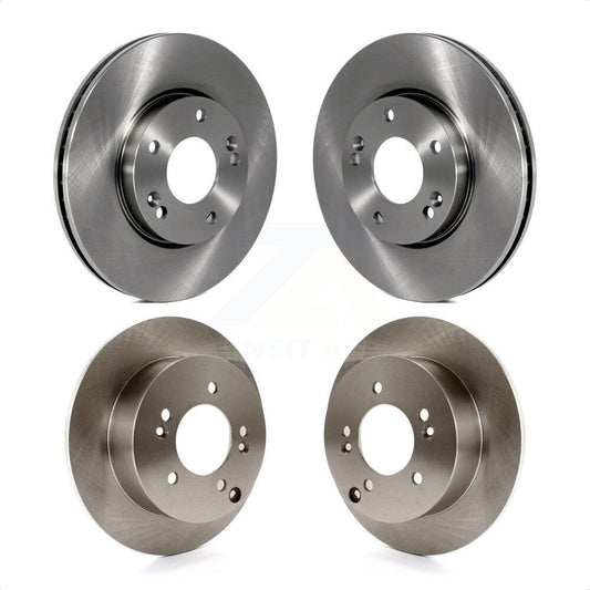 [Avant + Arrière] Kit de Disque de frein pour 2007-2009 Kia Rondo K8-101503 par Top Quality