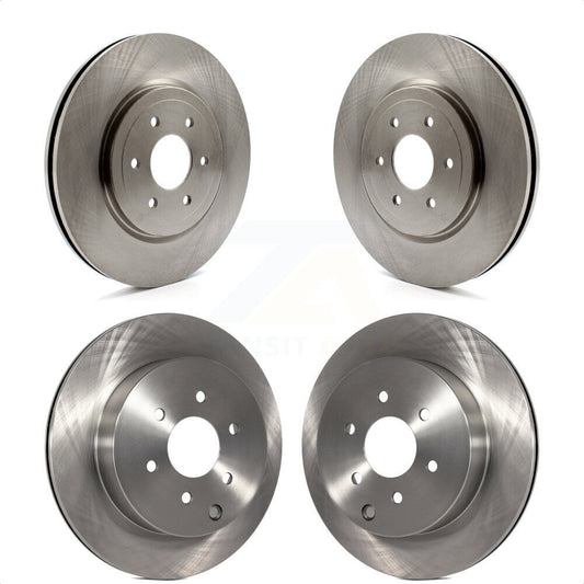 [Avant + Arrière] Kit de Disque de frein pour 2008-2012 Nissan Pathfinder 5.6L K8-101515 par Top Quality
