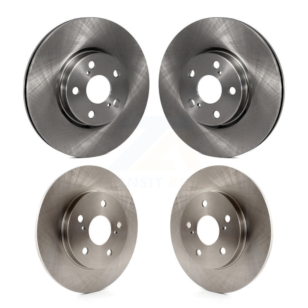 [Avant + Arrière] Kit de Disque de frein pour 2014 Toyota Matrix avec 279mm Diameter Rotor K8-101517
