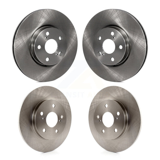[Avant + Arrière] Kit de Disque de frein pour 2014 Toyota Matrix avec 279mm Diameter Rotor K8-101517