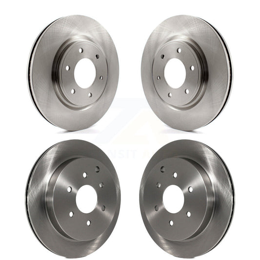 [Avant + Arrière] Kit de Disque de frein pour INFINITI Nissan Armada QX80 QX56 K8-101519