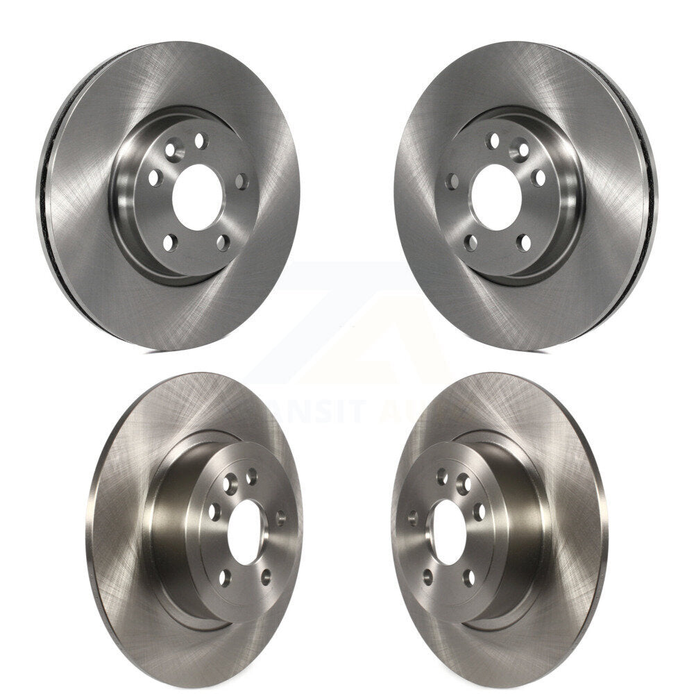 [Avant + Arrière] Kit de Disque de frein pour 2016-2017 Land Rover Range Evoque avec 300mm Diameter Rotor K8-101561
