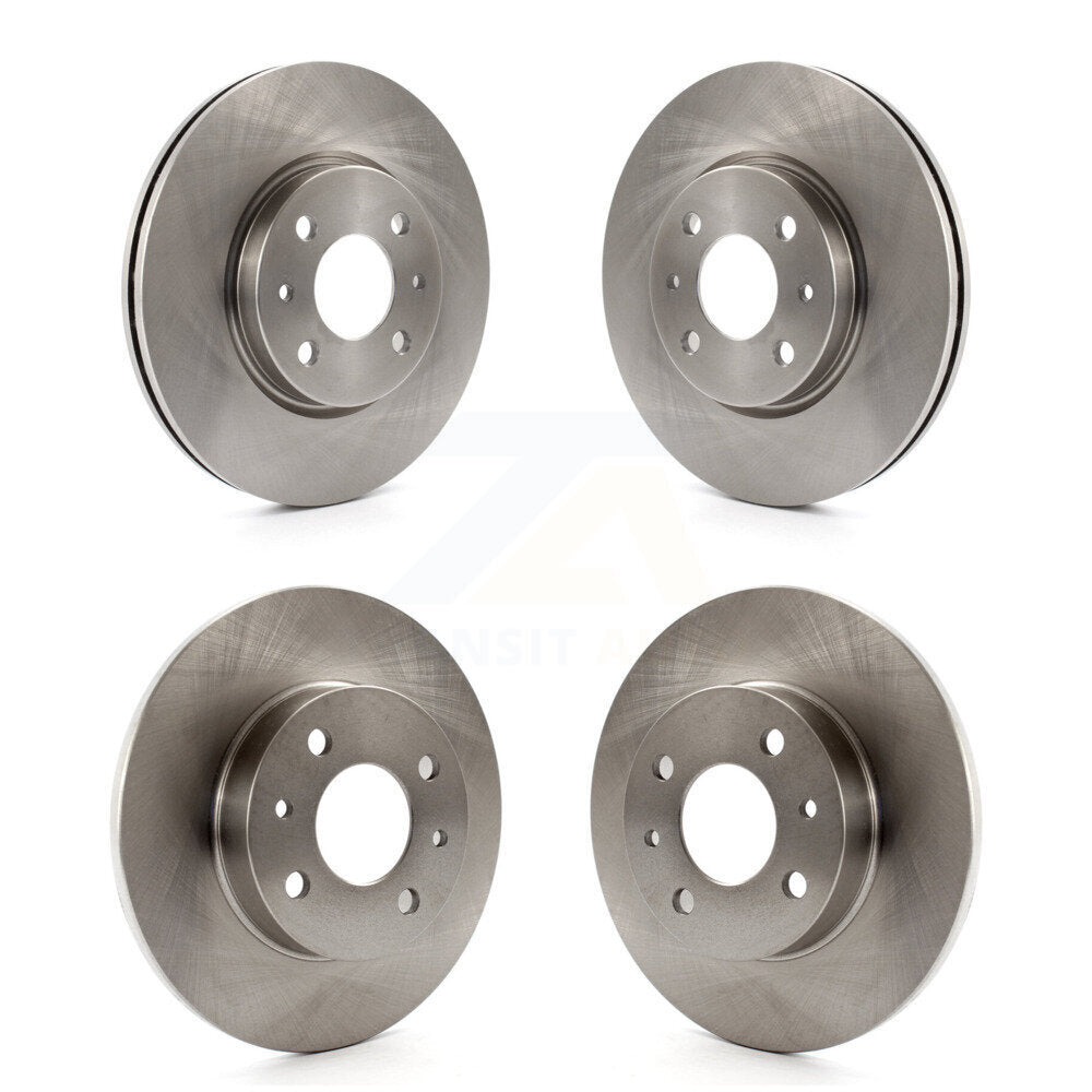 [Avant + Arrière] Kit de Disque de frein pour 2012-2017 Fiat 500 Naturally Aspirated K8-101597