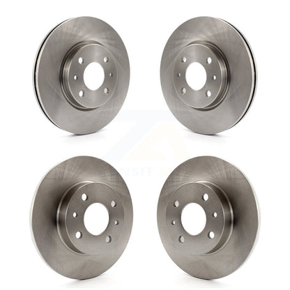 [Avant + Arrière] Kit de Disque de frein pour 2012-2017 Fiat 500 Naturally Aspirated K8-101597