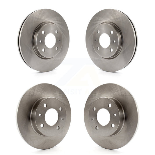 [Avant + Arrière] Kit de Disque de frein pour 2012-2017 Fiat 500 Naturally Aspirated K8-101597
