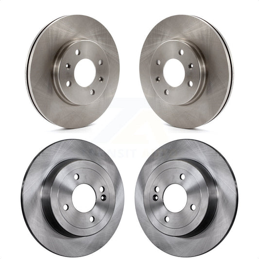 [Avant + Arrière] Kit de Disque de frein pour Hyundai Accent Kia Rio K8-101602 par Top Quality