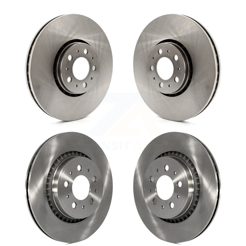 [Avant + Arrière] Kit de Disque de frein pour 2003-2014 Volvo XC90 avec 328mm Diameter Rotor K8-101616