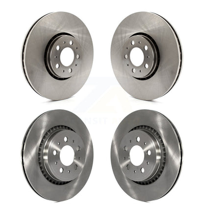 [Avant + Arrière] Kit de Disque de frein pour 2003-2014 Volvo XC90 avec 328mm Diameter Rotor K8-101616