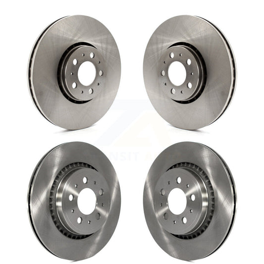 [Avant + Arrière] Kit de Disque de frein pour 2003-2014 Volvo XC90 avec 328mm Diameter Rotor K8-101616