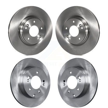[Avant + Arrière] Kit de Disque de frein pour Hyundai Sonata Kia Optima avec Manual Parking K8-101639