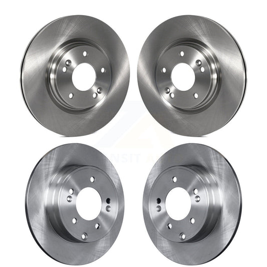 [Avant + Arrière] Kit de Disque de frein pour Hyundai Sonata Kia Optima avec Manual Parking K8-101639