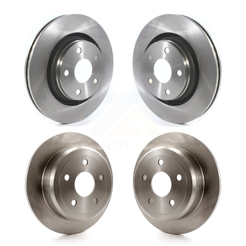 [Avant + Arrière] Kit de Disque de frein pour Jeep Wrangler JK avec 332mm Diameter Rotor K8-101682