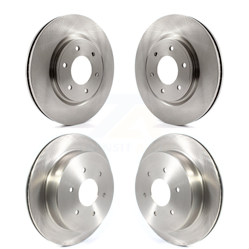 [Avant + Arrière] Kit de Disque de frein pour 2017-2023 Nissan TITAN K8-101696