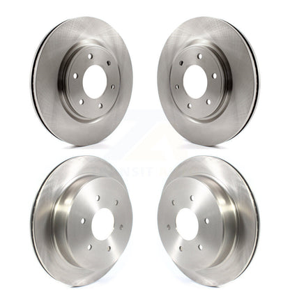 [Avant + Arrière] Kit de Disque de frein pour 2017-2023 Nissan TITAN K8-101696