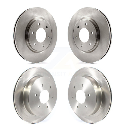 [Avant + Arrière] Kit de Disque de frein pour 2017-2023 Nissan TITAN K8-101696